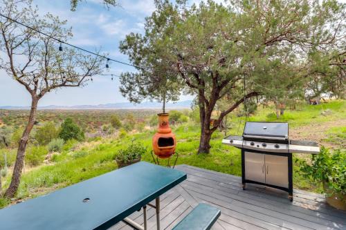 Mtn-View Gem on 20 Acres Patagonia Cabin Hideaway