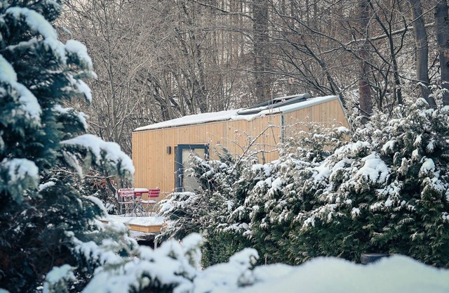 Nachhaltiges Green Tiny House Pioneer im Harz mit Panoramablick