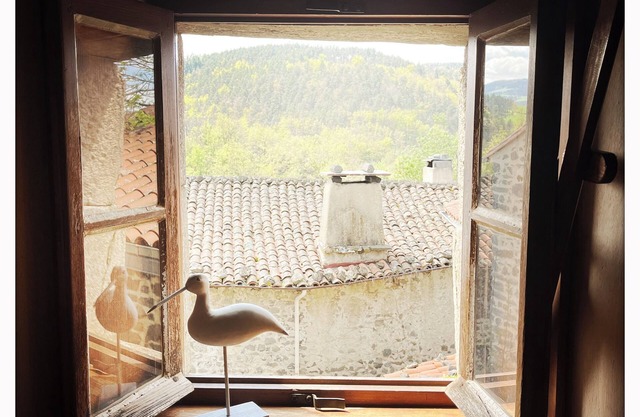Nature break in the monk's room, wellness area on site!