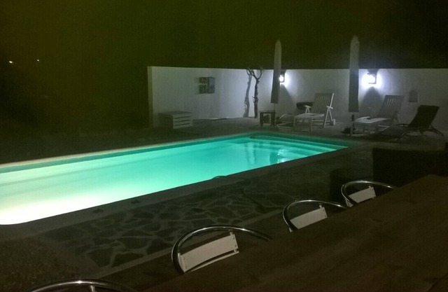 Nature House GALAN DE NOCHE Zurgena, garden with private pool