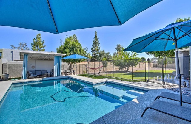 Near Golfing Mesa Escape with Pool and Yard