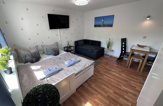 “Neptun Apartment” in Rostock is ideal for fitters