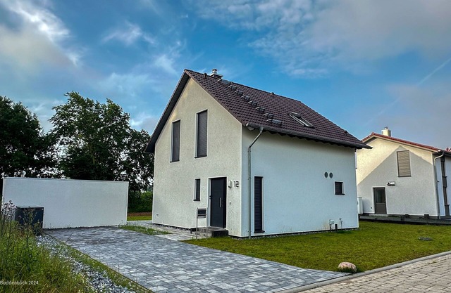 Neu Erbautes Ferienhaus Boddenblick Klausdorf Am Nationalpark