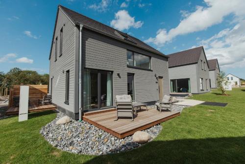 NEU "Rügen Resørt Sagard" großzügige, gemütliche Doppelhaushälfte "Linus" mit Terrasse