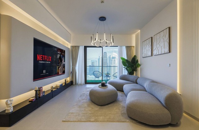 New 2BR | Balcony with Fountain View | High Floor