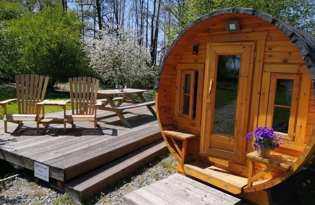 NEW Camping barrel Milchschafhof