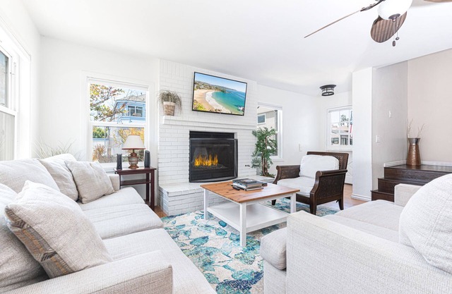 NEW LISTING! | 2-Unit House | Giant Rooftop Deck! | Tons of Living Space | 1 Block to Beach!