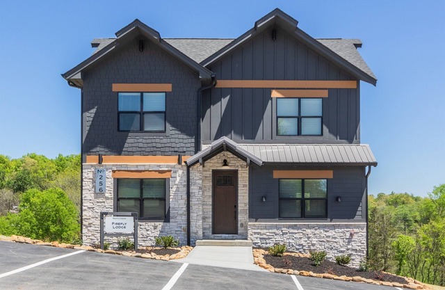 NEW LUX LODGE,Pool,View,PKWY 1 mi,sleeps 18,GAMES!