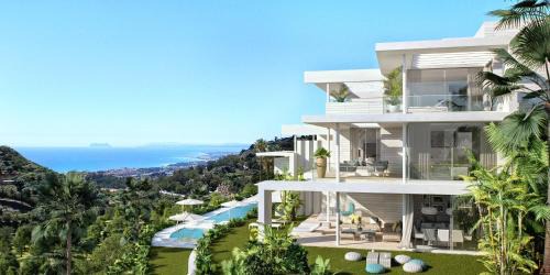 NEW ocean view private property centrally located, just 3 minutes to Marbella city center