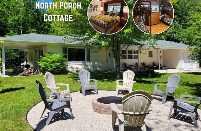 New Remodel & Covered Patios! North Porch Cottage
