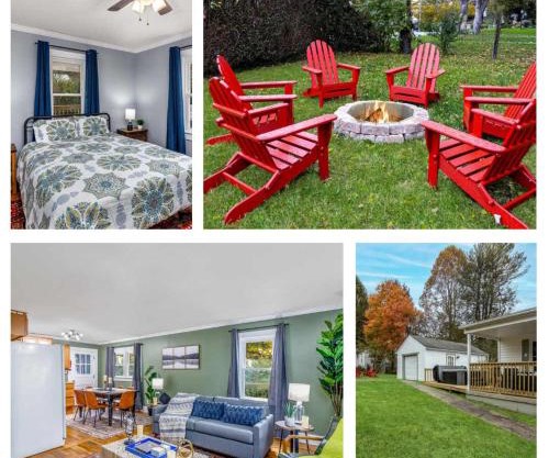 New River Gorge Cottage w Hot Tub, Fire Pit, Grill