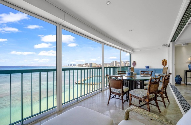 New! Sans Souci 1004 – Oceanfront 1BR Gem w/Parking + Views