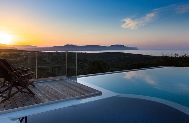 New Stone Made Villa With Panoramic sea View - 2 km Away From a Sandy Beach!