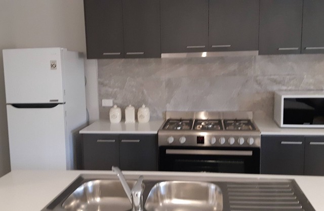 Newly built, warm and homely place with no pool.