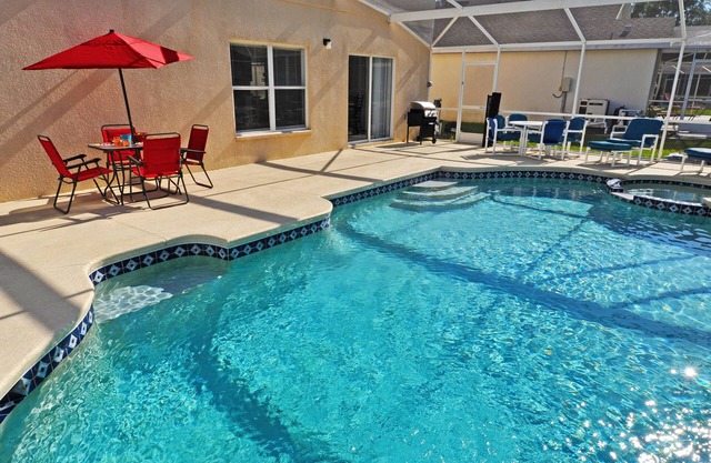 Newly Updated, Large Pool, Spa, Game Room, Near Orlando Disney, No Rear Neighbor