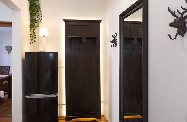 Nice and cozy apartment in a farmhouse built in 1891.