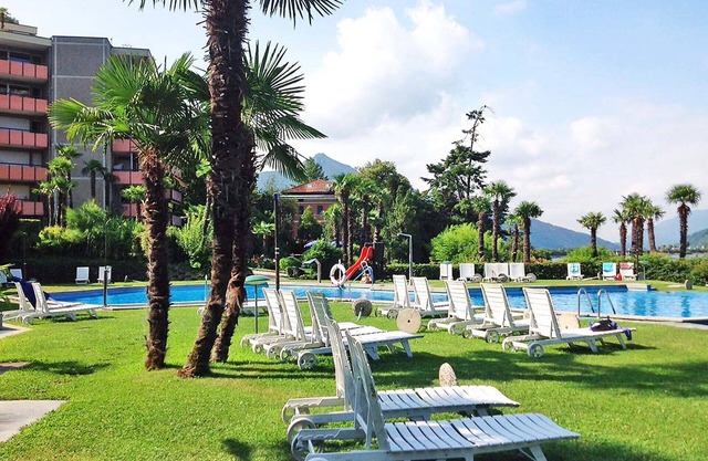Nice apartment for 5 guests with pool, A/C, WIFI, TV, balcony and panoramic view