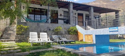 Nice country house with pool and beautiful view