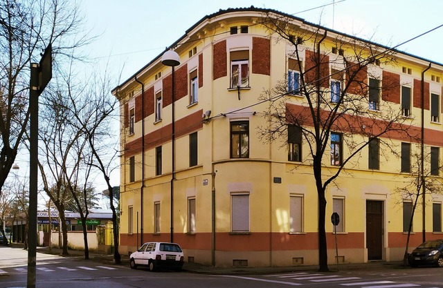 Noble floor of Palazzo Vidmar in the center of Gorizia