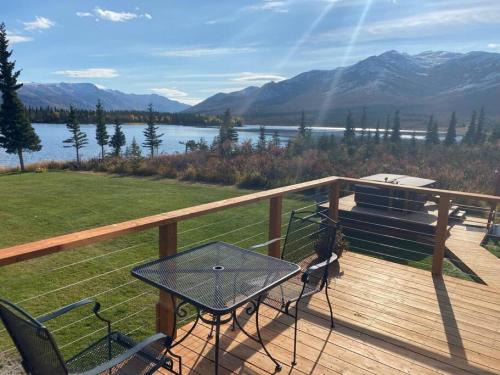 Northern Lights from Hot Tub, Denali National Park
