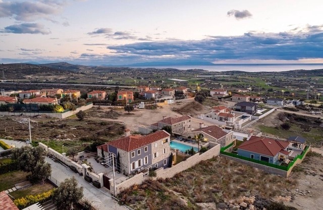 nTwo Stone Villas With Magnificent Private Pools in Cesme