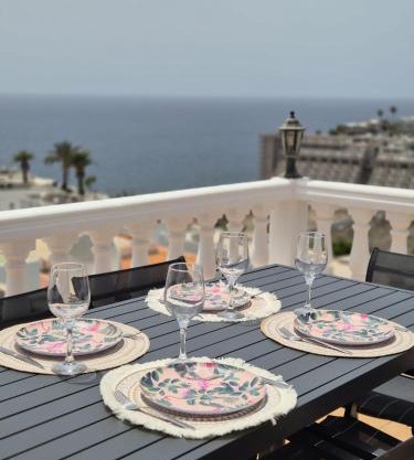 Ocean view sunset terrace - near Anfi del Mar