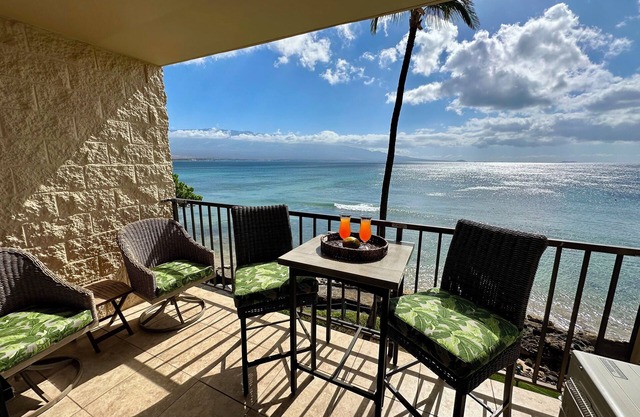 Oceanfront Maui Gem, Sugar Beach Access, Panoramic Views, Pool, Kanai A Nalu 319