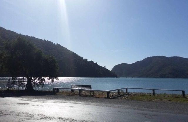 Okiwi Bay beach front bach