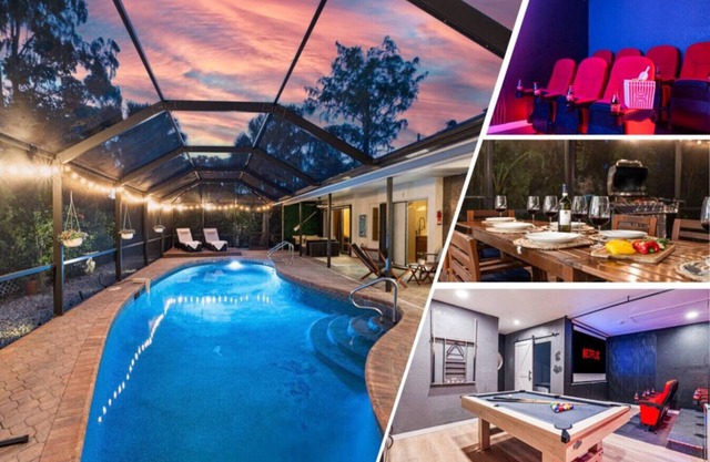 Olam Villa | Free Heated Pool | Secret Room,Cinema