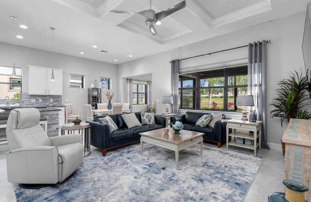 Open concept, water view in desirable Plantation Somerset Gateway Fort Myers, FL