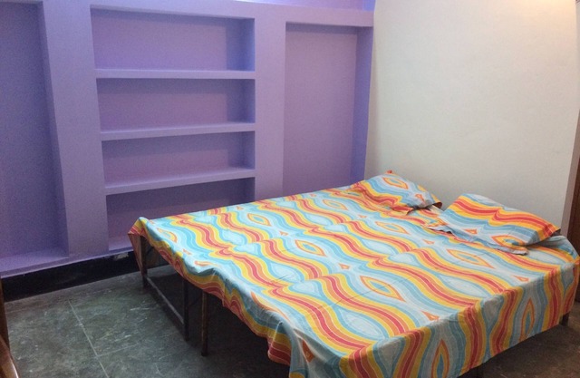 Open terrace with double bedroom