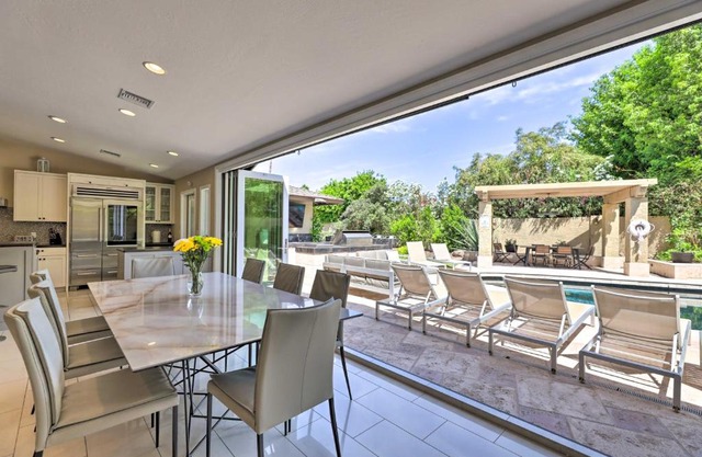 Outdoor Kitchen Desert Dream Home in Scottsdale!