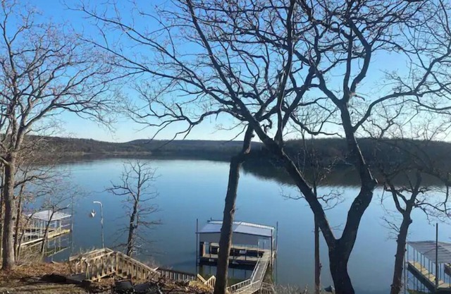 Outlook Over The Lake with Private boat dock. Save this one to your Wish List