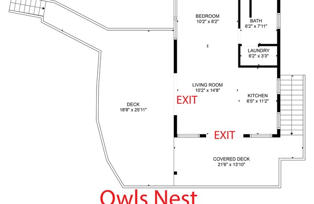 Owls Nest, Hot Tub, WIFI, Featured on Barnwood Builders, Free Attraction Tickets
