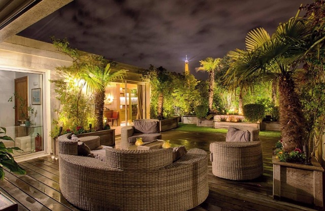 Parisian Luxury Penthouse With Eiffel Tower View