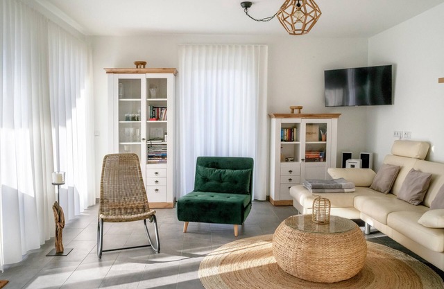 Park - Apartment 05 im Marinapark Scharmützelsee, Sauna, Kamin, 4 Pers., 90 m²