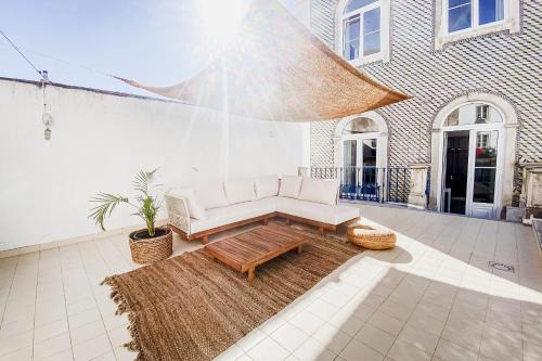 Pateo do Mercado - 5 Quartos no Centro Histórico com Terraço