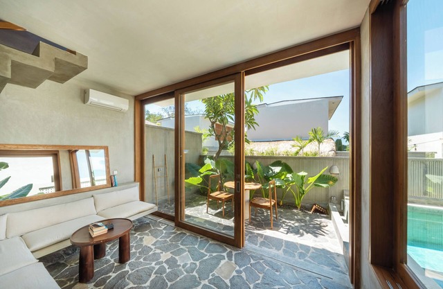 Peaceful one-bedroom villa with private pool, ocean view, and quiet surroundings