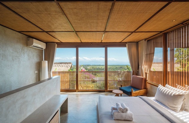 Peaceful one-bedroom villa with private pool, ocean view, and quiet surroundings.