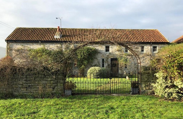 Peaceful stone barn conversion in Somerset