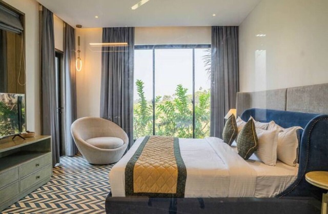 Peacock Villa 5BR at Saligao with Private Pool