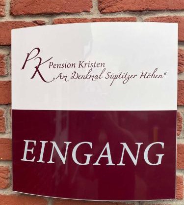 Pension und Ferienwohnung Kristen Am Denkmal Süptitzer Höhen