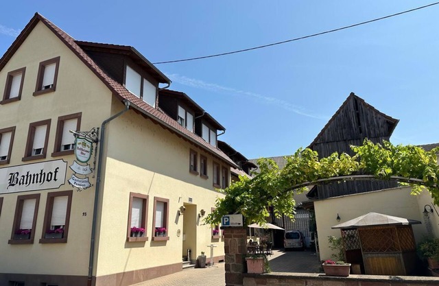 Pension Zum Bahnhof - Doppelzimmer, Dusche, WC
