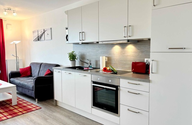 Penthouse "de Lünk", unobstructed sea view, free wellness area, Vitamar