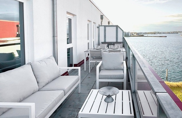 Penthouse Olpenitz Living - sea view, sauna, elevator, underground parking space