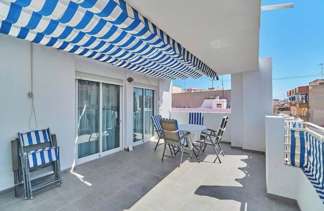 Penthouse with BBQ and terrace 23 m2 | king size bed