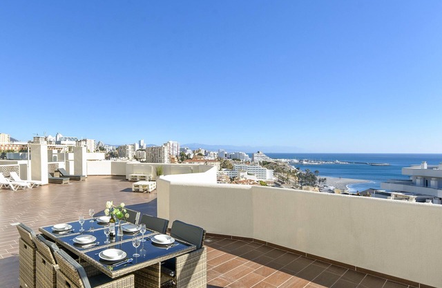Penthouse with very spacious terrace on holiday resort, walking distance beach!