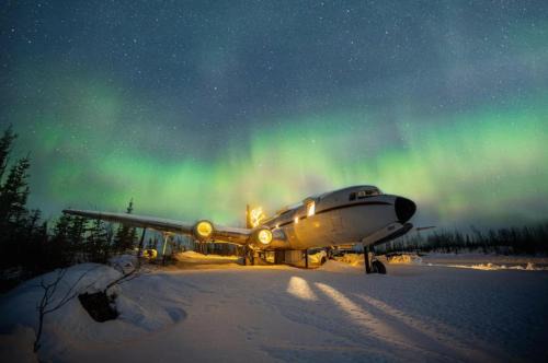 Pilot Lodge - Vintage Airplane House DC-6