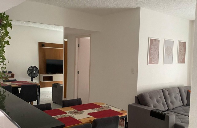 Por do Sol, A complete apartment, Close to the waterfront, club condominium.