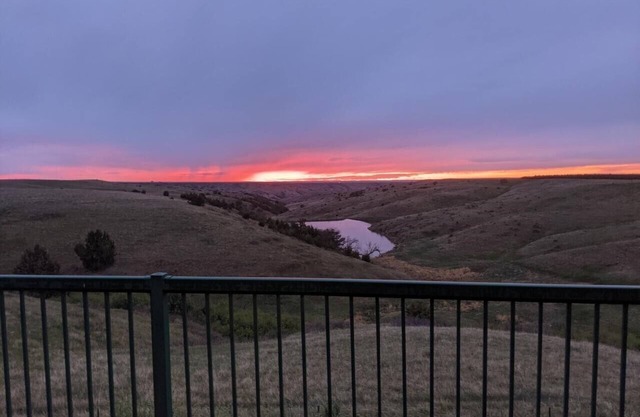 "Prairie Base Camp" a retreat & great views, deer, grouse and an occasional elk.